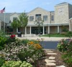 Image of the front of the library