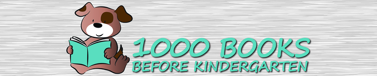 1000 Books Before Kindergarten graphic header