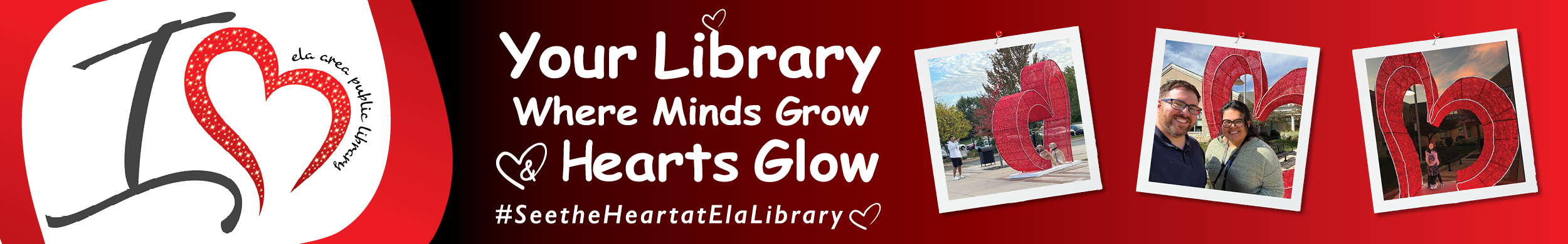 Image of people posing with the Outdoor Heart