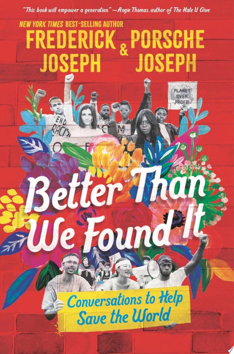Image for "Better Than We Found It: Conversations to Help Save the World"