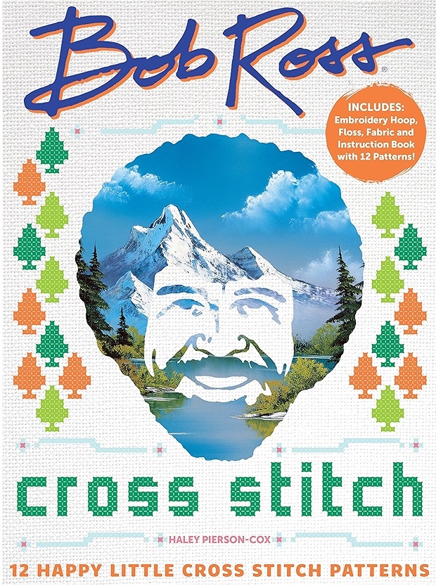 Image for "Bob Ross Cross Stitch"