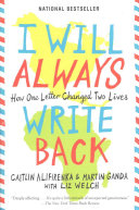 Image for "I Will Always Write Back"