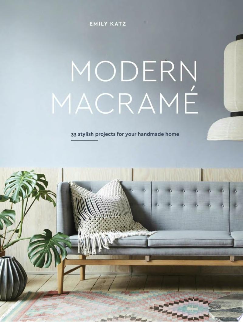 Image for "Modern Macrame"