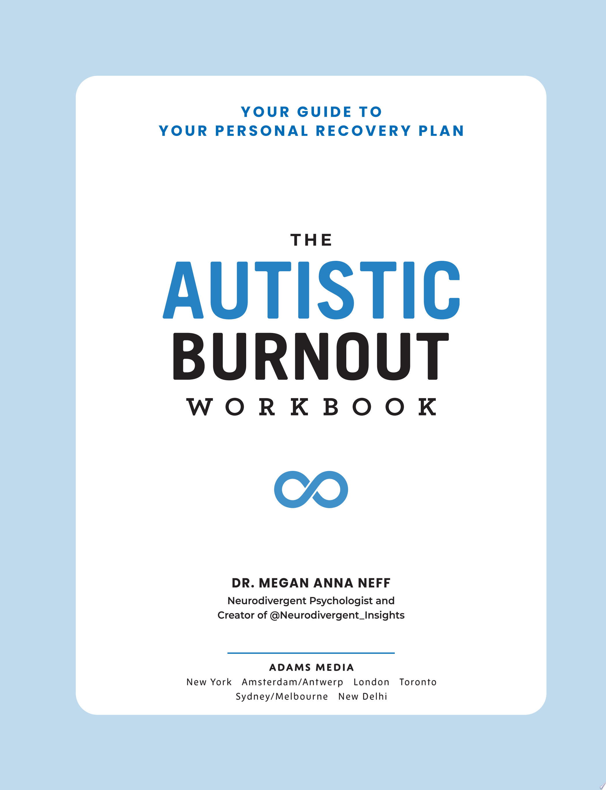 Image for "The Autistic Burnout Workbook"