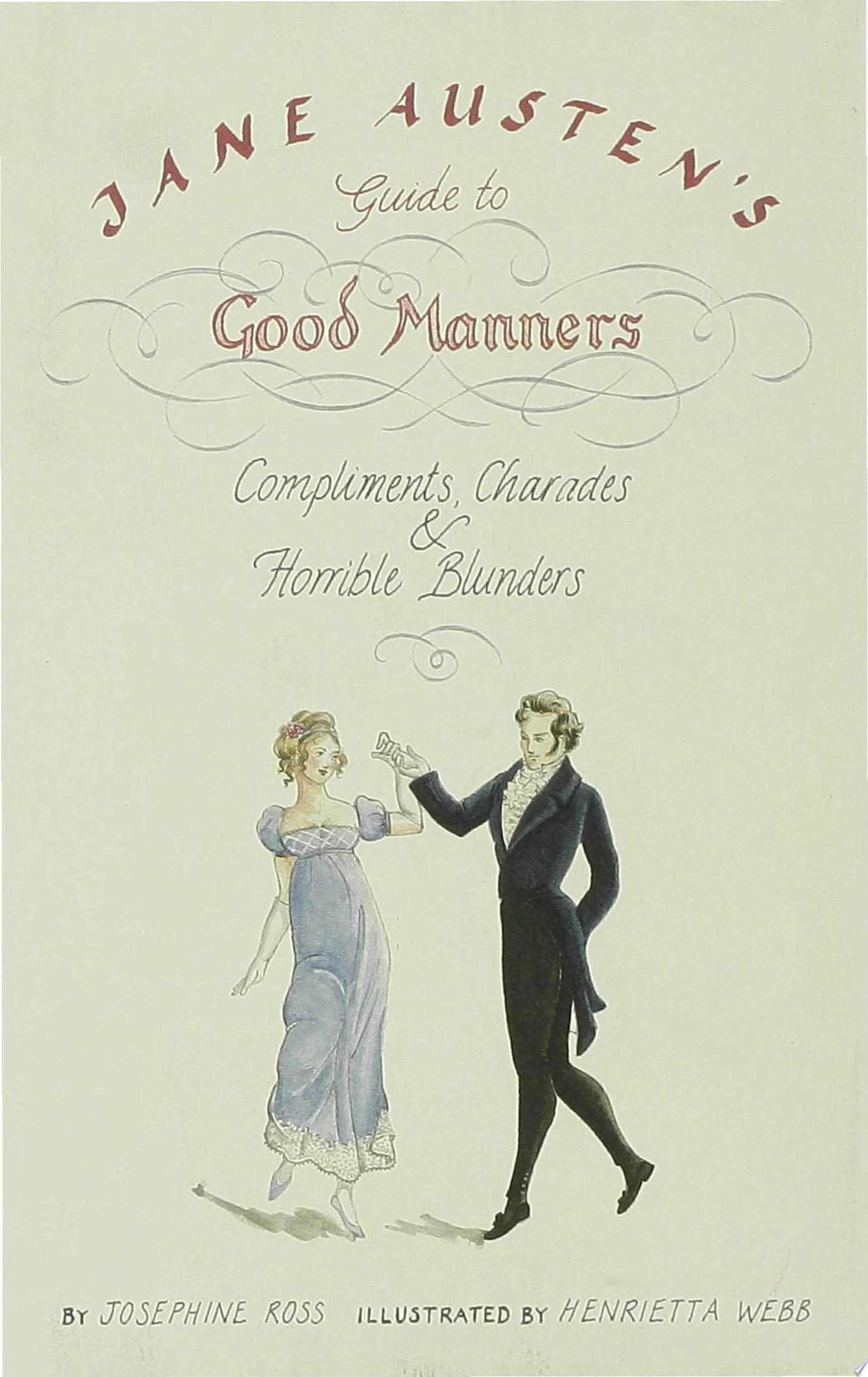 Image for "Jane Austen&#039;s Guide to Good Manners"
