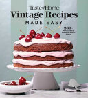 Image for "Taste of Home Vintage Recipes Made Easy"