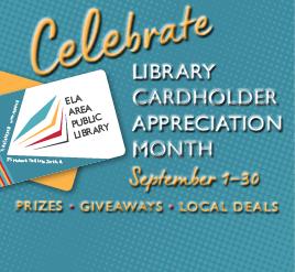 library cardholder appreciation month