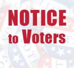 Notice to Voters