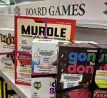 Image of various board games available for check out