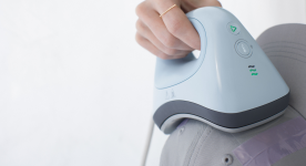 Cricut Hat Press. Pressing a design on a baseball hat.