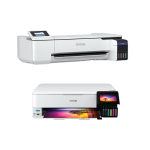 Image of an Epson SC-F450 and Epson ET 8550