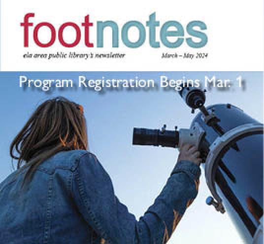 Footnotes Spring Newsletter