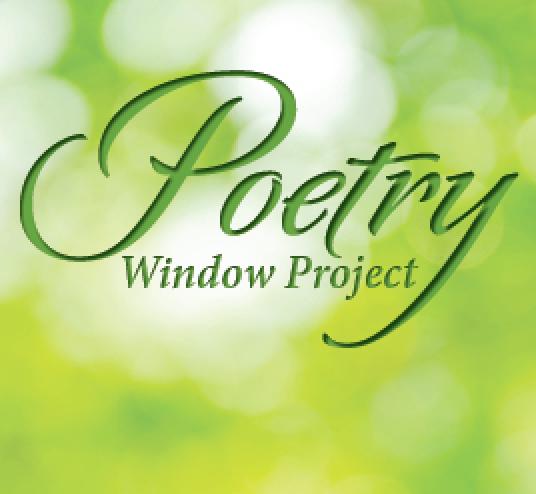 Image reads Poetry Window Project