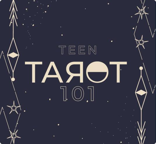black box with the word tarot 101